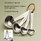 Measuring Spoons With The Perfect Recipe 