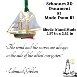 The Schooner - Imagery Of Wind And Wave at Made From RI