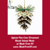 Rhode Island Artisans Perfect the Making of an Ornament: The Sylvan Pine Cone