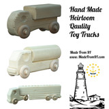 Made From RI - Affordable Wooden Toy Trucks for Kids