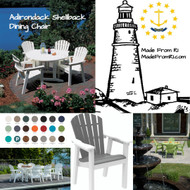 Introducing the Adirondack Shellback Dining Chair at Made From RI