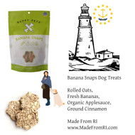 Banana Snaps Dog Treats At Made From RI