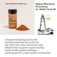 Bayou Phantom - Ghost Pepper Cajun Seasoning at Made From RI