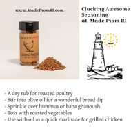 Clucking Awesome Seasoning - A Zesty And Robust Flavoring at Made From RI