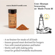 Cow-Abunga Seasoning - A Bold And Salty Shake At Made From RI