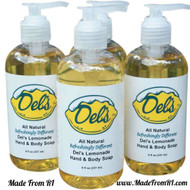 Del's Lemonade Liquid Soap - Handmade, All Natural at Made From RI