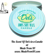 The Del's Lemonade Candle at Made From RI Is The Perfect Gift For Anyone