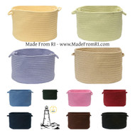 Colonial Mills Flowers Bay Utility Basket at Made From RI