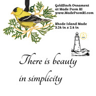 The Goldfinch - Simplicity In Beauty At Made From RI