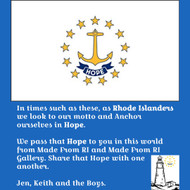 We are Rhode Islanders And "Hope" Is Our Motto - Pass It On