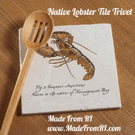 Rhode Island Made-Native Lobster Tile Trivet