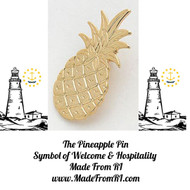  Pineapple Pins at Made From RI: the best way to say Welcome!