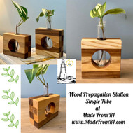 Rhode Island Made Wood Propagation Station at Made From RI