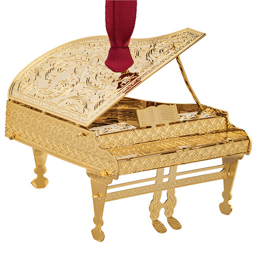 Grand Piano Ornament Made From RI