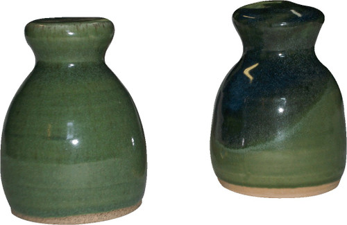 Salt and Pepper Shakers - Green