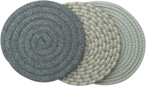Woven Trivets-Browns