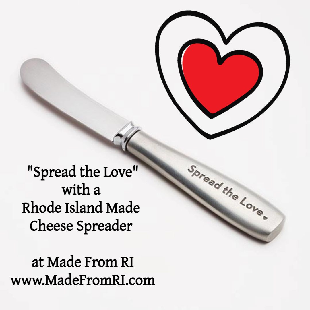 Cheese Spreader "Spread the Love" at Made From RI Made From RI