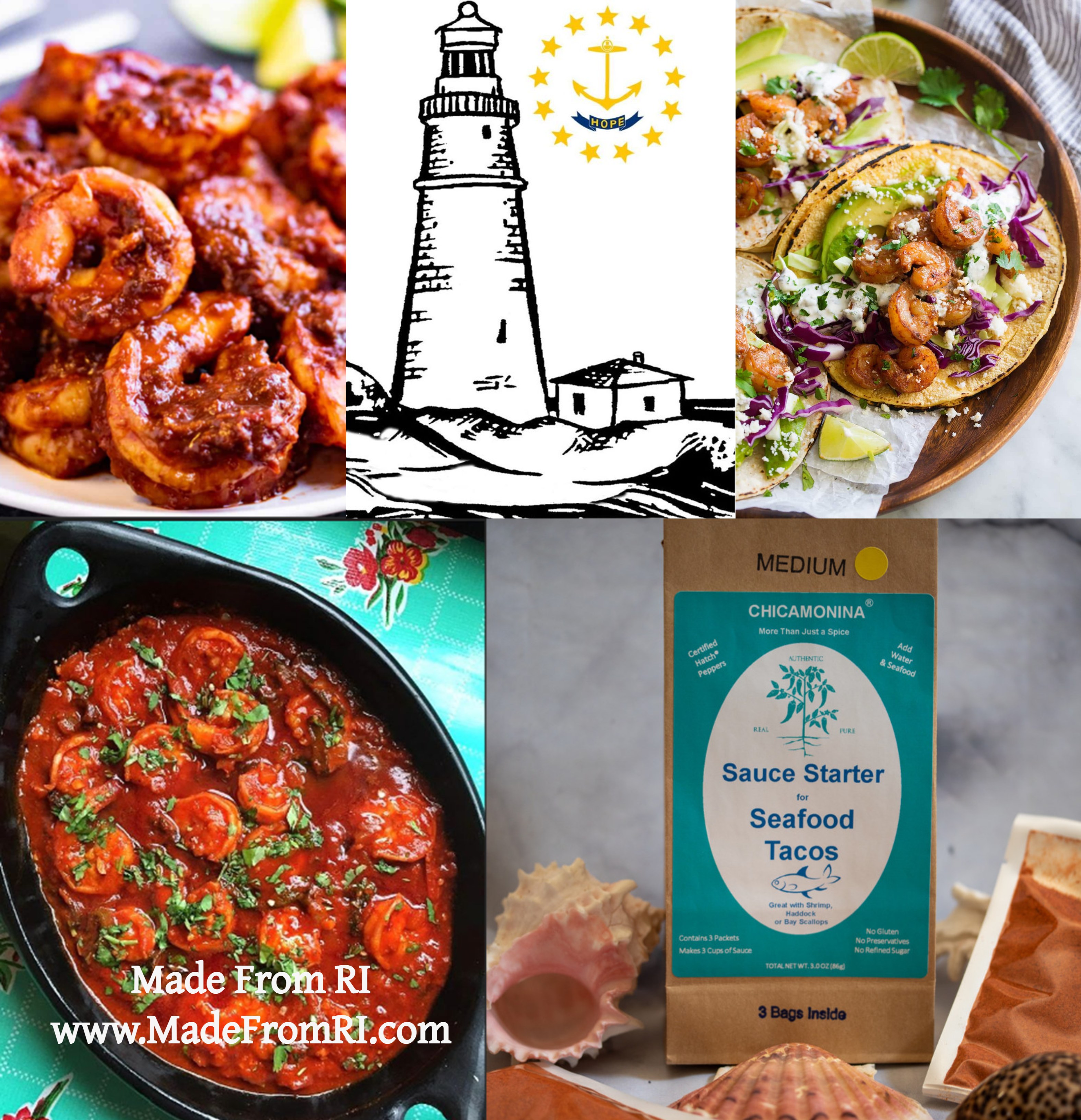Introducing the Seafood Taco Sauce Starter at Made From RI Made From RI