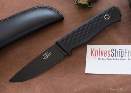 Fallkniven: F1 - Black Blade - VG 10 - Leather Sheath