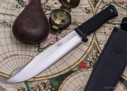 Fallkniven: A2 L - Wilderness Knife - Leather Sheath