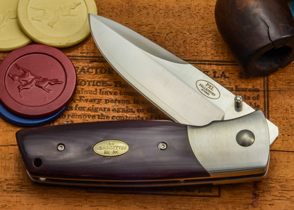 Fallkniven: PXLmm - Maroon Micarta - 3G Steel