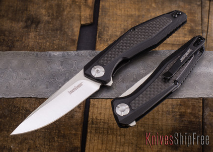 Kershaw Knives: Atmos - Black G-10 / Carbon Fiber - 4037