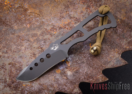 Southern Grind: Vermin - Black Drop Point Blade - Black Kydex Sheath