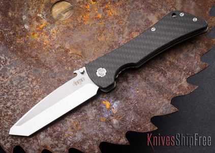 Southern Grind: Bad Monkey - Emerson Tanto Satin Blade - Carbon Fiber