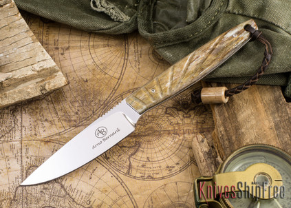 Arno Bernard Knives: Bateleur - Giraffe Bone 18