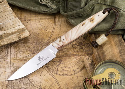Arno Bernard Knives: Bateleur - Sheep Horn 04