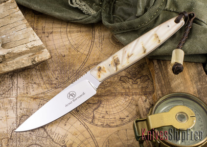 Arno Bernard Knives: Bateleur - Sheep Horn 08