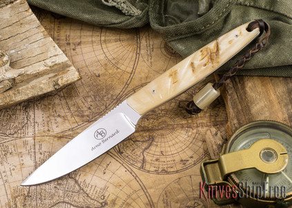 Arno Bernard Knives: Bateleur - Sheep Horn 13