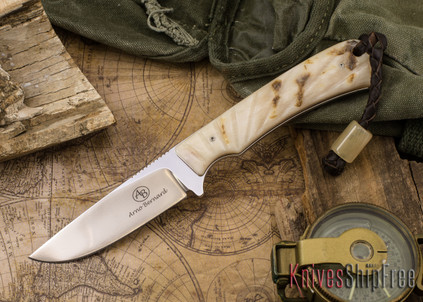 Arno Bernard Knives: Badger - Sheep Horn 10