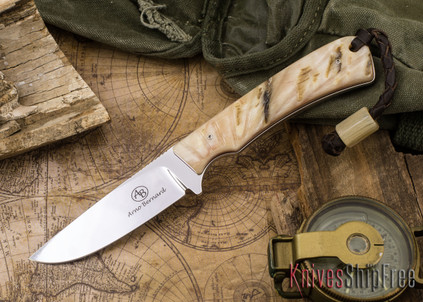 Arno Bernard Knives: Badger - Sheep Horn 12