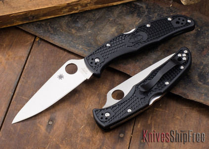 Spyderco: Endura 4 - Plain Edge - Black FRN - VG-10