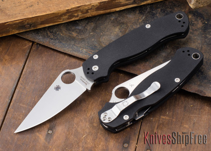 Spyderco: Paramilitary 2 - Black G-10 - CPM-S45VN - C81GP2