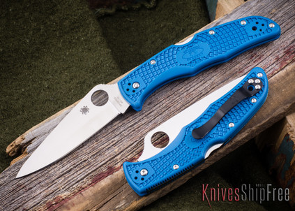 Spyderco: Endura 4 - Blue FRN - VG-10 - C10FPBL