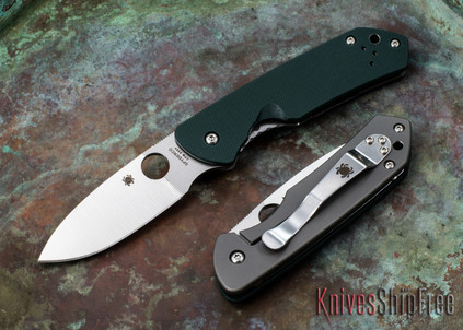 Spyderco: Brouwer Folder - Titanium / G-10 - CPM-S30V - C232GTIP