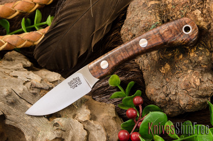 Bark River Knives: Pro-Scalpel II - CPM 154 - Curly Koa Burl