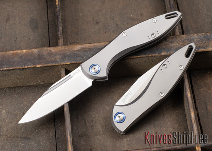 MKM: Fara Slipjoint - Burnley Design - Titanium - M390