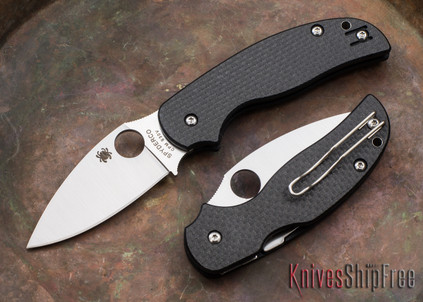 Spyderco: Sage 5 - Compression Lock - Carbon Fiber / G-10 Laminate - CPM-S30V - C123CFPCL