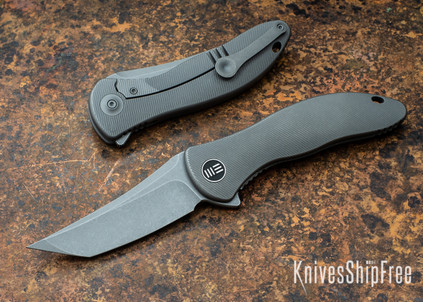 WE Knife: 912 Synergy2 - Integral Titanium Frame - Bohler M390 - Stonewash - Tanto