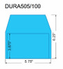 Duraholder IPS 505 - 5.75" x 6.25"- 1 Pocket