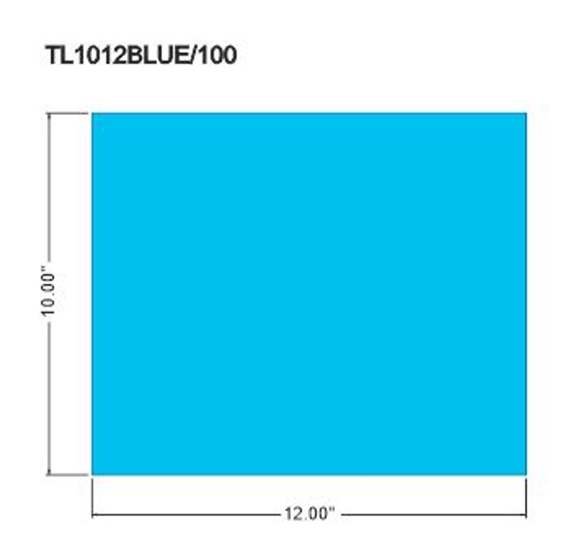 Basket Tray Liner TL1012BLUE
