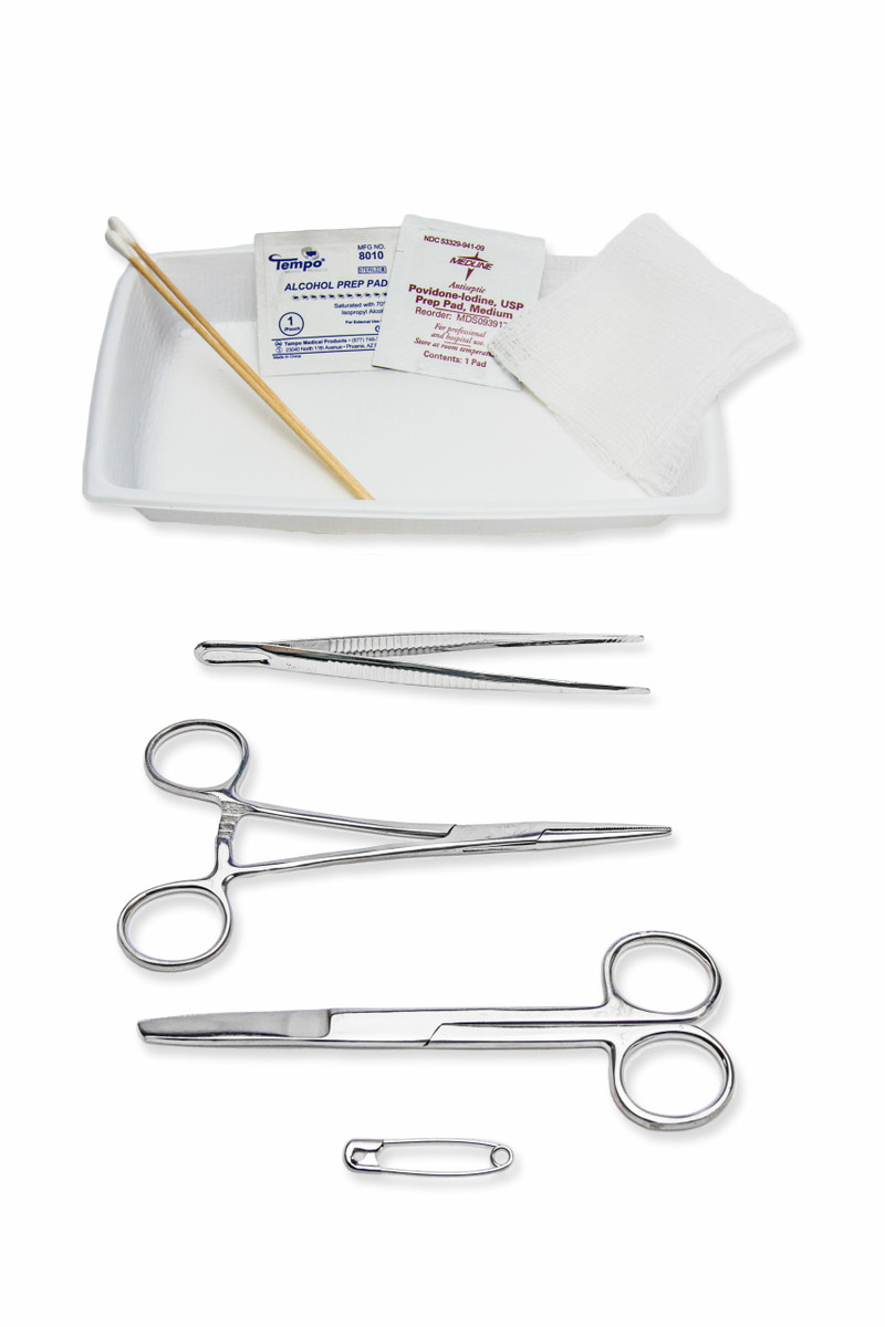 FORGESY 4 PCS. SURGICAL SET -IRIS SCISSOR,NEEDLE HOLDER,BLADE HANDLE  3,MOSQUITO FORCEP : Amazon.in: Industrial & Scientific