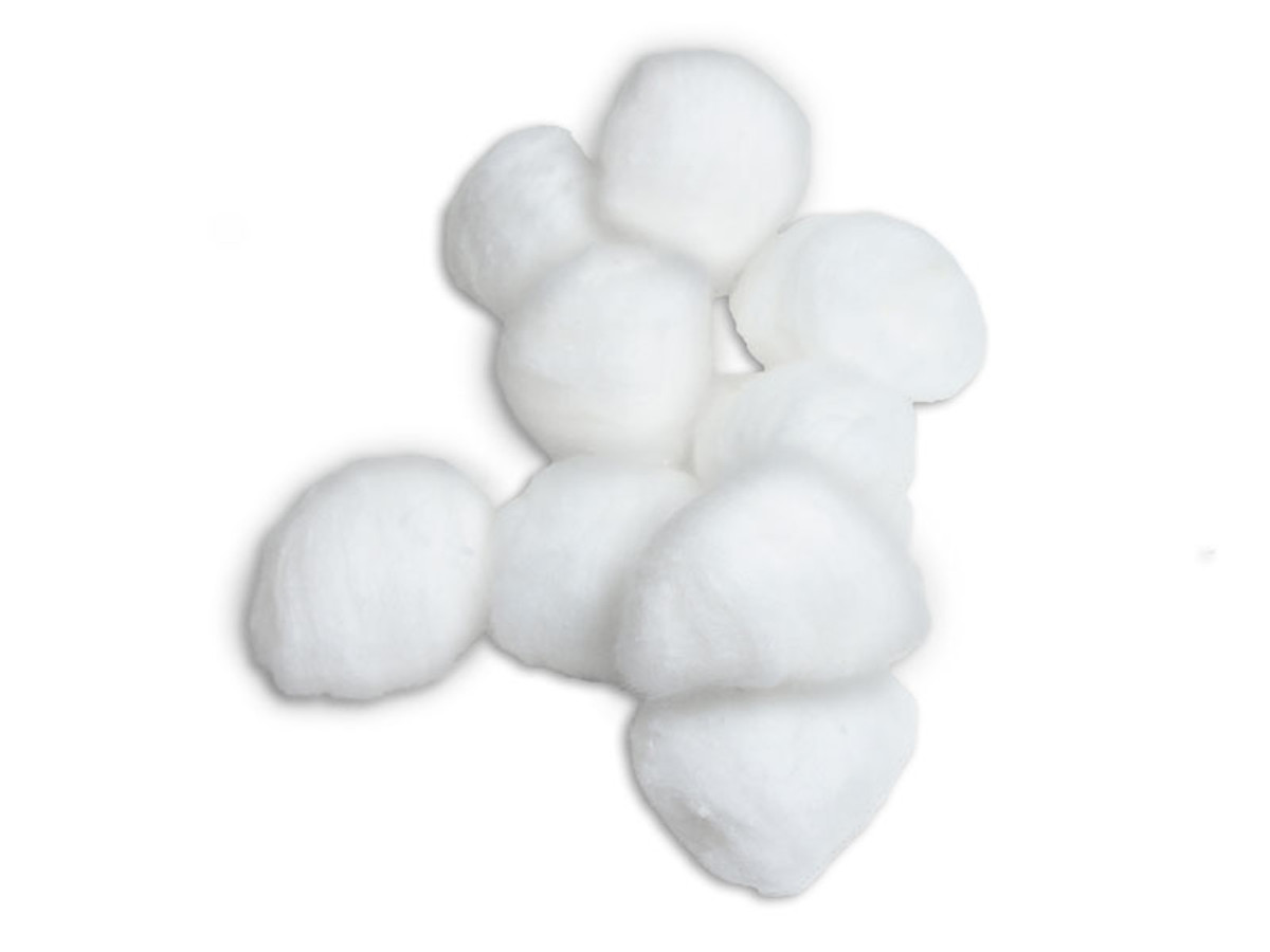 Cotton Balls - Large 10/pk 100pks/Cs