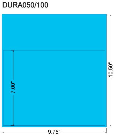 Duraholder IPS 050 - 12.5" x 9" - 1 Pocket
