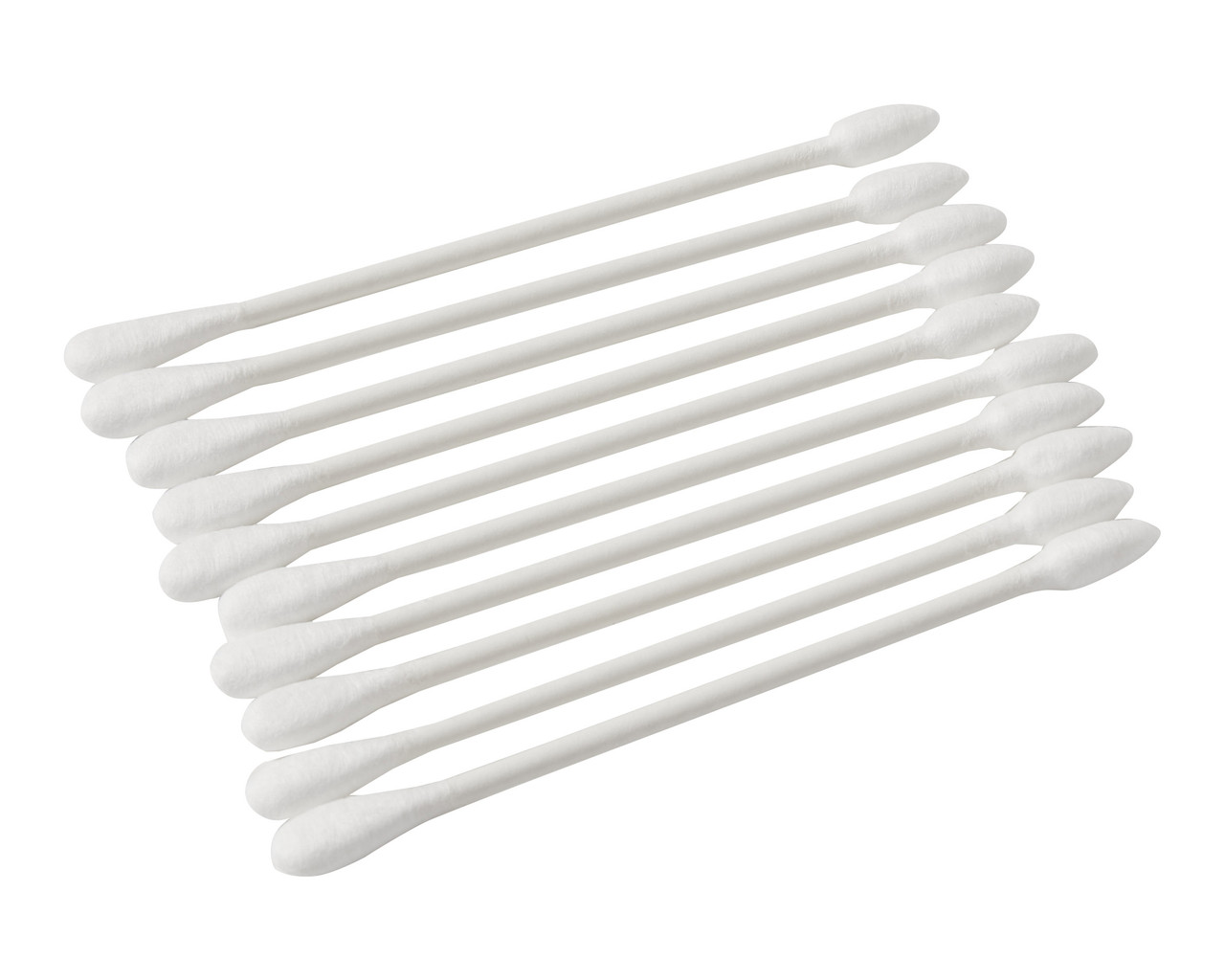 Cotton Tip Applicators - 3", Rubber band 7/8" X 1/16" , 20/pk