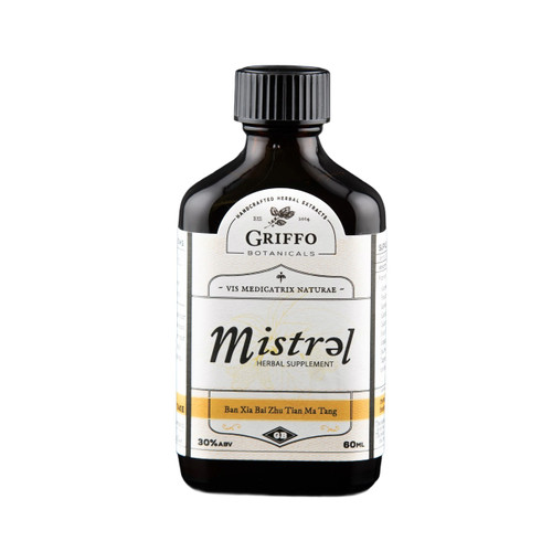 Mistrel - Ban Xia Bai Zhu Tian Ma Tang, pinellia gastrodia combination 
chinese herb tincture extract Mistrel - Ban Xia Bai Zhu Tian Ma Tang, pinellia gastrodia combination 
chinese herb tincture extract