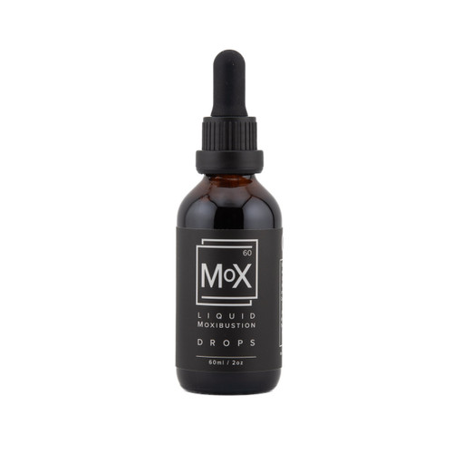 liquid moxibustion drops tincture bottle with dropper ai ye mugwort